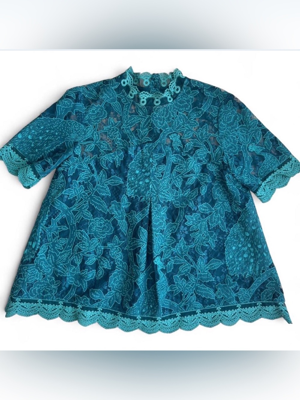 HD in Paris Anthropologie Lace Blouse – Small